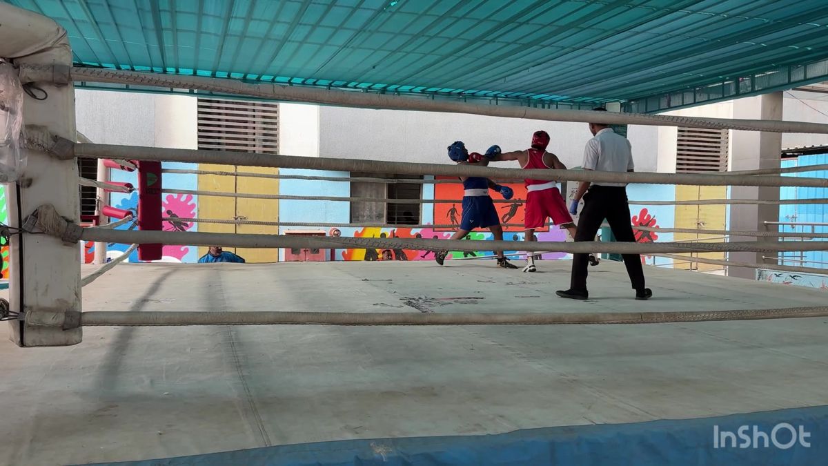 In the ring at Khel Mahakumbh